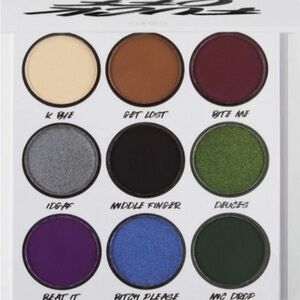 BH Cosmetics Bold Eyeshadow  with Rich Hues NEW in Box FU@K OFF palette NEW